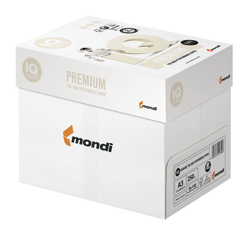 Бумага A3, IQ PREMIUM, 250 г/м2, 150 л., класс "А", Австрия, белизна 170% (CIE) Бумага A3, IQ PREMIUM, 250 г/м2, 150 л., класс "А", Австрия, белизна 170% (CIE)