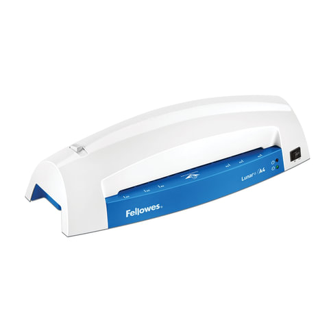 Ламинатор FELLOWES LUNAR+, формат A4, толщина пленки (1 сторона) 75-125 мкм, скорость 30 см/мин, син Ламинатор FELLOWES LUNAR+, формат A4, толщина пленки (1 сторона) 75-125 мкм, скорость 30 см/мин, син