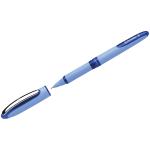 ручка-роллер schneider "one hybrid n" синяя, 0,7мм, игольчатый пишущий узел, одноразовая 183503