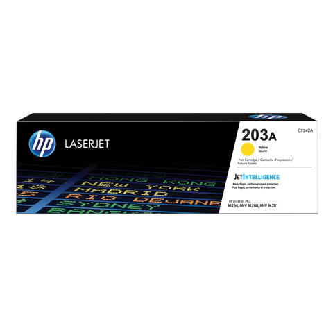 Картридж HP (CF542A) LaserJet Pro M254/M280/M281, желтый, ресурс 1300 стр., оригинальный Картридж HP (CF542A) LaserJet Pro M254/M280/M281, желтый, ресурс 1300 стр., оригинальный