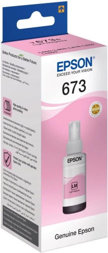 Чернила Epson L800/L1800/L810/L850 (О) C13T67364A, light magenta, 70ml Чернила Epson L800/L1800/L810/L850 (О) C13T67364A, light magenta, 70ml