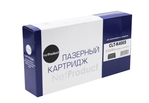 Картридж Samsung (CLT-K406S) CLP-360/365/368/CLX-3300/3305, Bk,1,5K NetProduct
