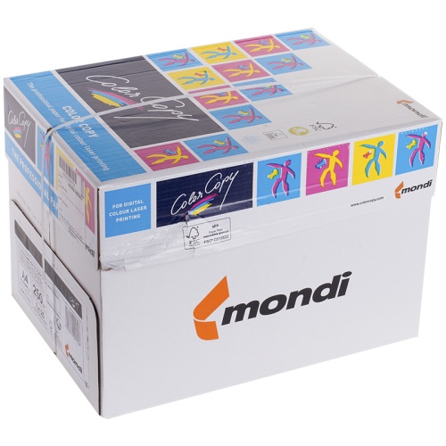 Бумага А4, Color copy, 250г/м2, 125л., 161%