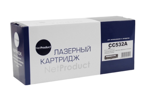 Картридж HP (CC532A/№ 718) CLJ CP2025/CM2320/Canon LBP7200, Y, 2,8K NetProduct Картридж HP (CC532A/№ 718) CLJ CP2025/CM2320/Canon LBP7200, Y, 2,8K NetProduct