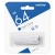 Память USB Flash 64 GB Smartbuy "Clue" USB 2.0 Flash Drive, белый
