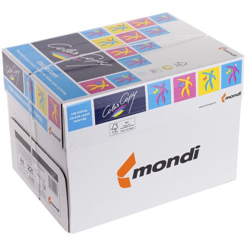 Бумага A4, COLOR COPY, 220г/м2, 250л., 161%, класс A