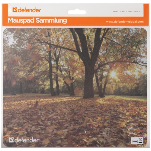 Коврик для мыши Defender Silk Pad Nature 230*190*1,6мм, ассорти 10 видов