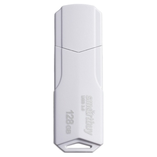 Память USB Flash 128 GB Smartbuy "Clue" USB 3.0 Flash Drive, белый