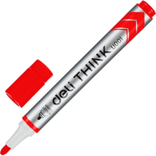 Набор маркеров для белых досок Deli Think 4 цвета (толщина линии 1.5-3 мм) круглый наконечник