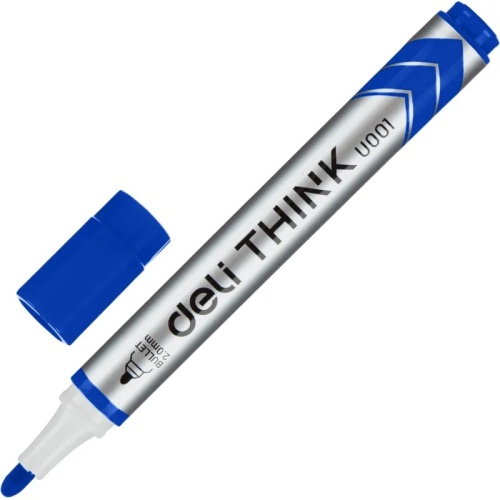 Набор маркеров для белых досок Deli Think 4 цвета (толщина линии 1.5-3 мм) круглый наконечник