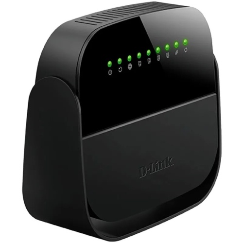 Роутер беспроводной D-Link DSL-2640U/R1A ADSL2+/VDSL2 черный