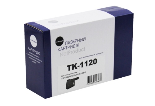 Картридж Kyocera (TK-1120) Mita FS-1060DN/1025MFP/1125MFP, 3K NetProduct Картридж Kyocera (TK-1120) Mita FS-1060DN/1025MFP/1125MFP, 3K NetProduct