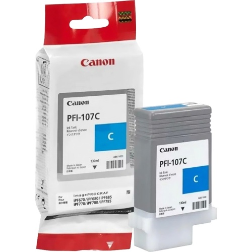 Картридж Canon PFI-107C iPF680/685/780/785, 130ml (О) голубой Картридж Canon PFI-107C iPF680/685/780/785, 130ml (О) голубой