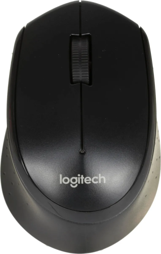 Мышь беспроводная Logitech B330 Silent Plus черный