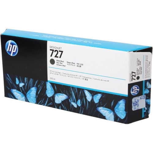 Картридж для плоттера HP 727 DJ T920/T1500, 300ml (O) matteblack Картридж для плоттера HP 727 DJ T920/T1500, 300ml (O) matteblack