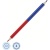 Карандаш Koh-i-Noor красный/синий шестигранный (двусторонний)