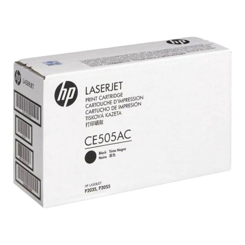 Картридж HP 05A (CE505AC) черный оригинальный