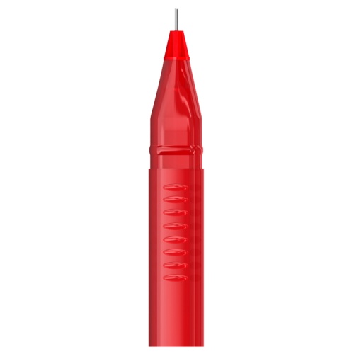 Ручка гелевая стираемая Berlingo "Apex E" красная, 0,5мм, трехгранная