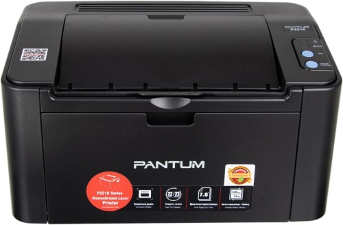 Принтер лазерный Pantum P2516 черно-белая печать, A4, цвет черный Принтер лазерный Pantum P2516 черно-белая печать, A4, цвет черный
