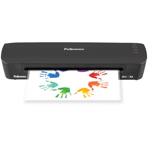 Ламинатор А4 Fellowes FS-45700 "Arc" 75-80мкм, 2 вала, скорость 30см/мин, нагрев 4 мин.