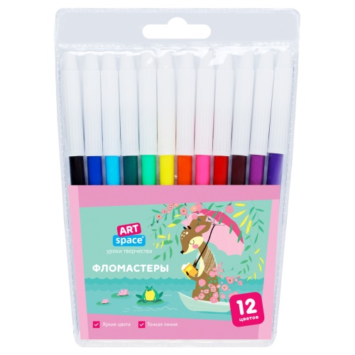 Фломастеры ArtSpace "Рассказы", 12цв.