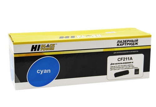 Картридж HP (CF211A) CLJ Pro 200 M251/MFPM276, №131A, Cyan, 1,8K Hi-Black
