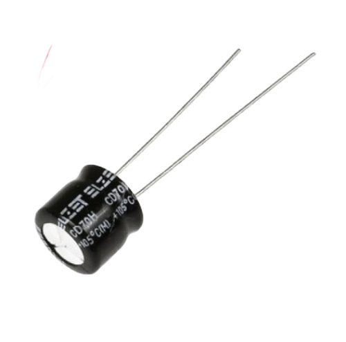 Конденсатор 22мкФ 50 В mini 6.3*7мм CapXon