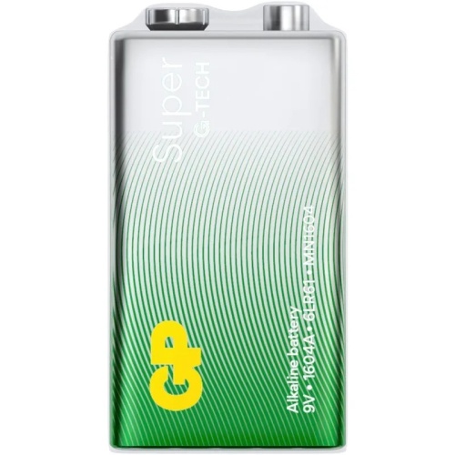 Батарейка GP Super MN1604 (6LR61) Крона, алкалиновая, OS1