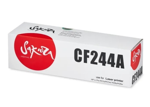 Картридж HP CF244A LJ Pro M15a/M15w/ M28a/M28w черный SAKURA