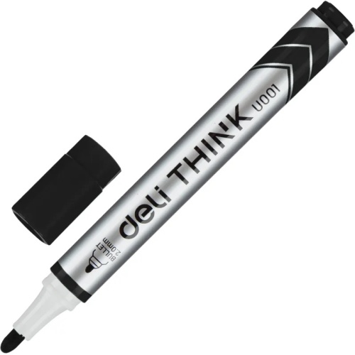 Набор маркеров для белых досок Deli Think 4 цвета (толщина линии 1.5-3 мм) круглый наконечник