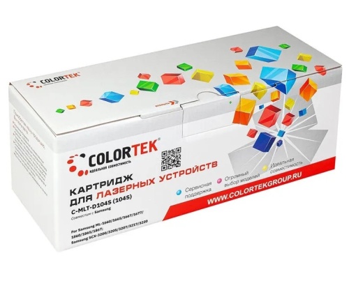 Картридж Samsung (MLT-D104S) ML1660/1665/1860/SCX-3200/3205, ресурс 1500 копий, Colortek