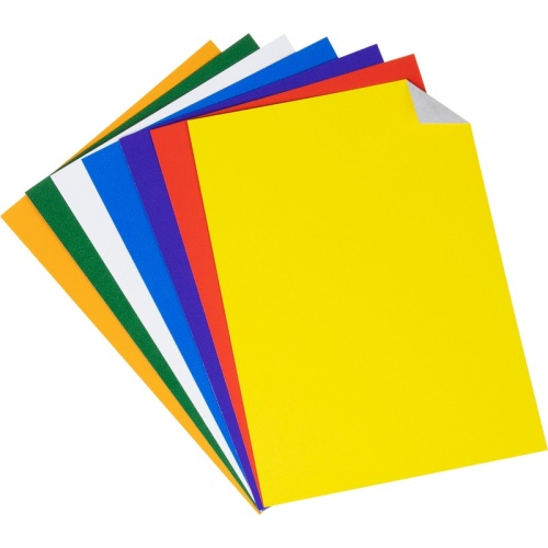 Картон цветной Выбор есть №1 School Отличник (282х201 мм, 8 листов, 8 цветов, мелованный)