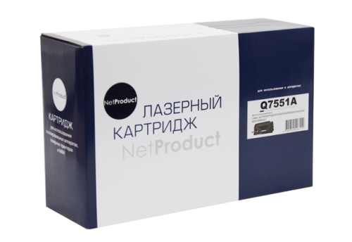 Картридж HP (Q7551A) LJ P3005/M3027MFP/M3035MFP, 6,5K NetProduct