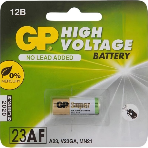 Батарейка 8LR932 GP High Voltage 12V (1шт в упаковке) Батарейка 8LR932 GP High Voltage 12V (1шт в упаковке)