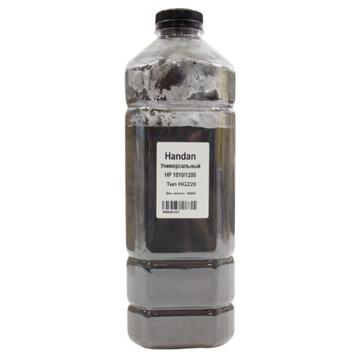тонер hp, тип hg 220, bk, 1 кг, handan