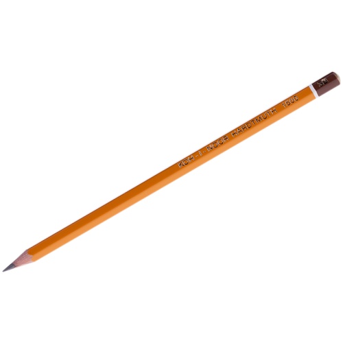 Карандаш чернографитный Koh-I-Noor "1500" 3В, заточен.