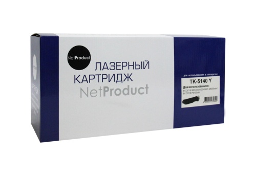 Картридж Kyocera (TK-5140Y) Mita ECOSYS M6030cdn/M6530cdn, Y, 5K NetProduct