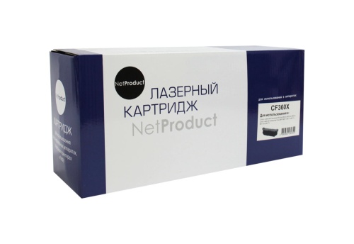 Картридж HP (CF360X) CLJ Enterprise M552/553/MFP M577, Bk, 12,5K NetProduct