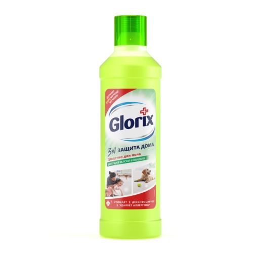 Средство для мытья полов 1 л, Glorix "Цветущая яблоня и ландыш"