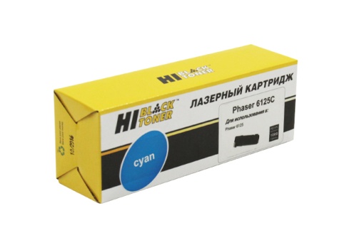 Картридж Xerox (106R01335/106R01331) Phaser 6125, Восстанов., C, 1K Hi-Black Картридж Xerox (106R01335/106R01331) Phaser 6125, Восстанов., C, 1K Hi-Black