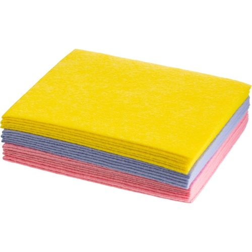 Салфетки хозяйственные Paclan вискоза 40x30 см 90 г/кв.м (10 штук в упаковке) 2161207 2161207