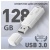 Память USB Flash 128 GB Smartbuy "Clue" USB 3.0 Flash Drive, белый