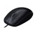 Мышь проводная Logitech B100 черный