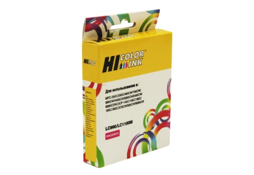 Картридж Brother (HB-LC1100M/LC980M) DCP-145C/DCP-165С/195C/MFC-165C/MFC-250C Hi-Black Картридж Brother (HB-LC1100M/LC980M) DCP-145C/DCP-165С/195C/MFC-165C/MFC-250C Hi-Black