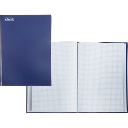 Книга учета 96 листов А4 в клетку на сшивке блок офсет Attache (обложка - бумвинил) Книга учета 96 листов А4 в клетку на сшивке блок офсет Attache (обложка - бумвинил)