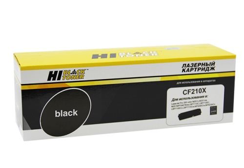 Картридж HP (CF210X) CLJ Pro 200 M251/MFPM276, №131X, Bk, 2,4K Hi-Black Картридж HP (CF210X) CLJ Pro 200 M251/MFPM276, №131X, Bk, 2,4K Hi-Black