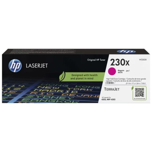 Картридж HP 230X (W2303X) пурпурный оригинальный Картридж HP 230X (W2303X) пурпурный оригинальный