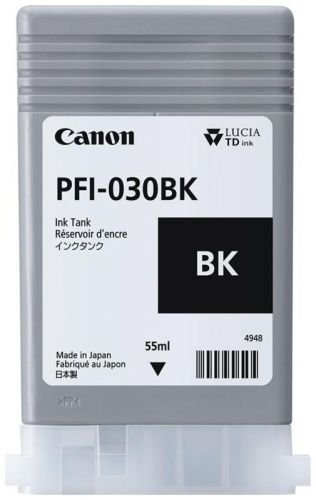 Картридж струйный Canon Pigment Ink PFI-030 (Black) Черный, 55 мл TM-240, TM-340 Картридж струйный Canon Pigment Ink PFI-030 (Black) Черный, 55 мл TM-240, TM-340
