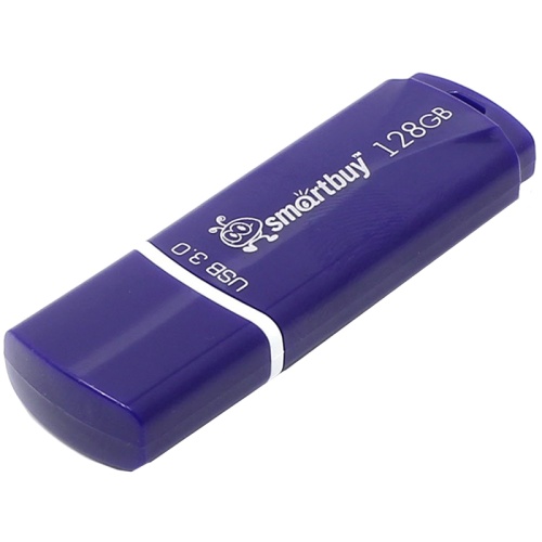 Память USB Flash 128 GB Smartbuy "Crown" USB 3.0 Flash Drive, синий