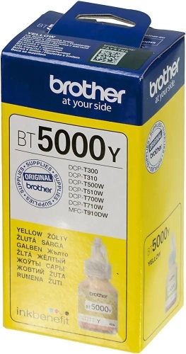Чернила BT-5000Y для Brother DCPT300/500W/700W жёлтые (41,8мл, 5000стр) (O) Чернила BT-5000Y для Brother DCPT300/500W/700W жёлтые (41,8мл, 5000стр) (O)